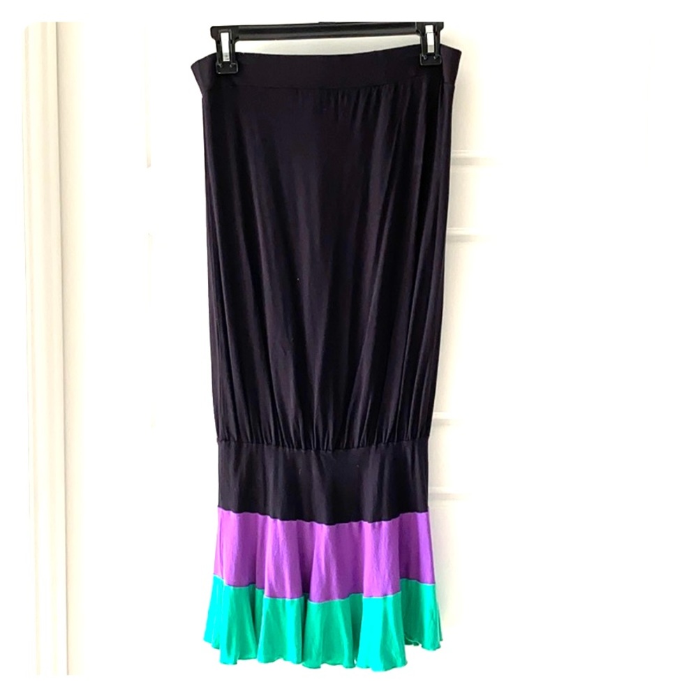 Strapless vacation dress